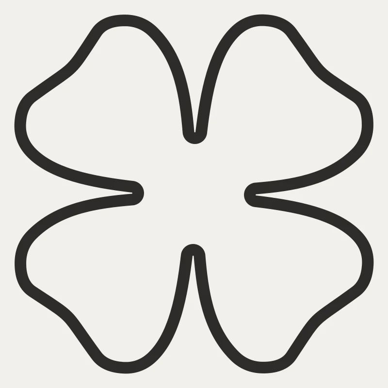 Shamrock Lucky Charm – Minimalist Design