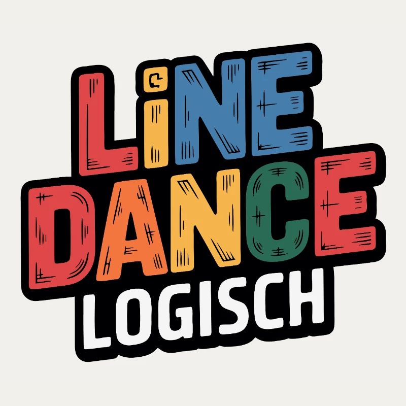 LineDance Logisch Farbig