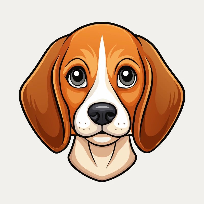 Beagle face