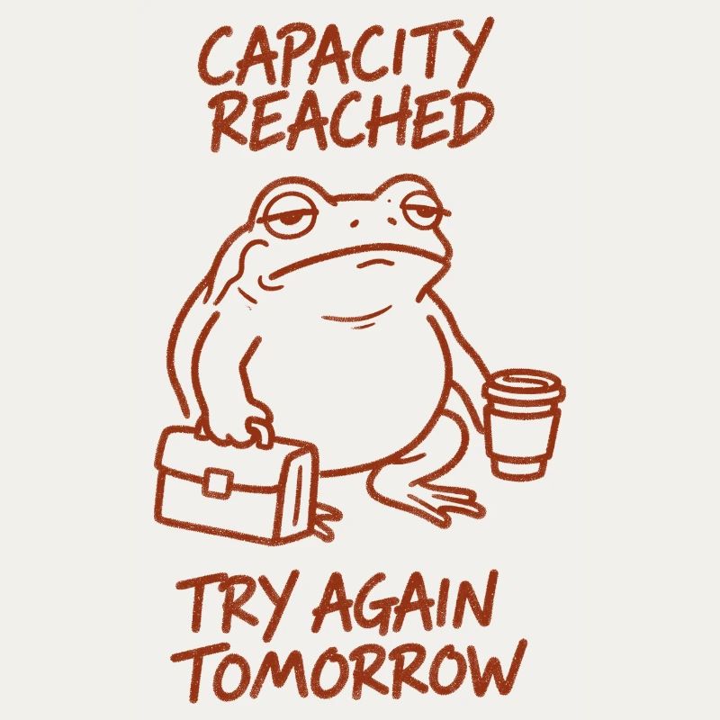 Capacity reached | Tomorrow again