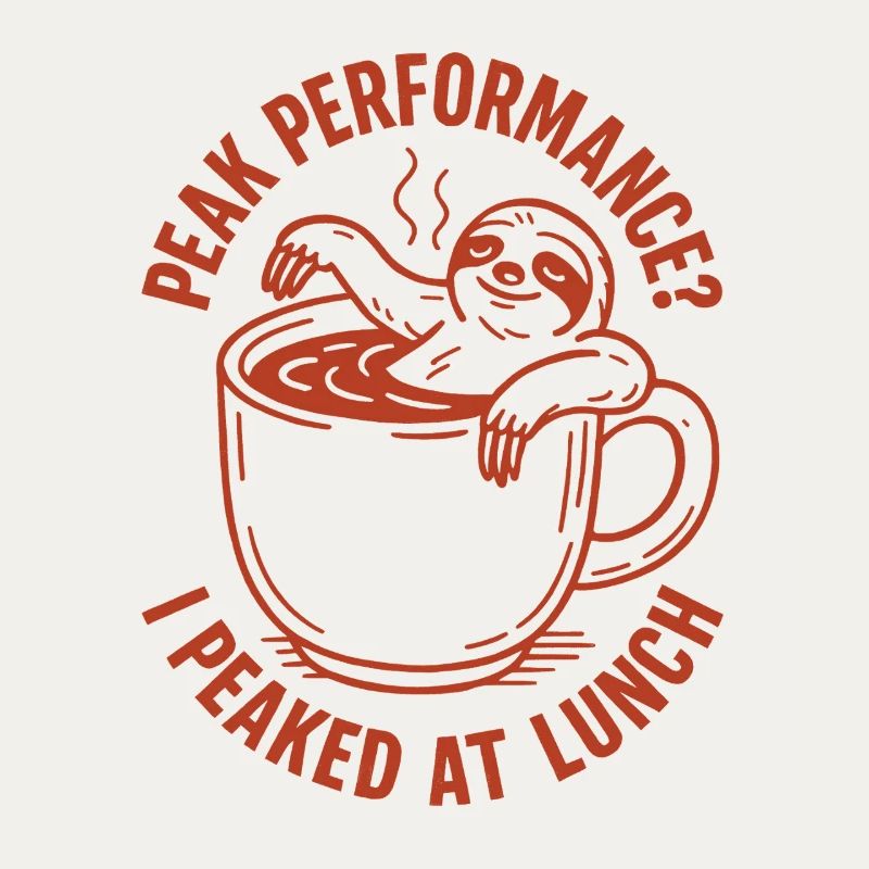 Maximum performance at lunchtime | Burnout Joke