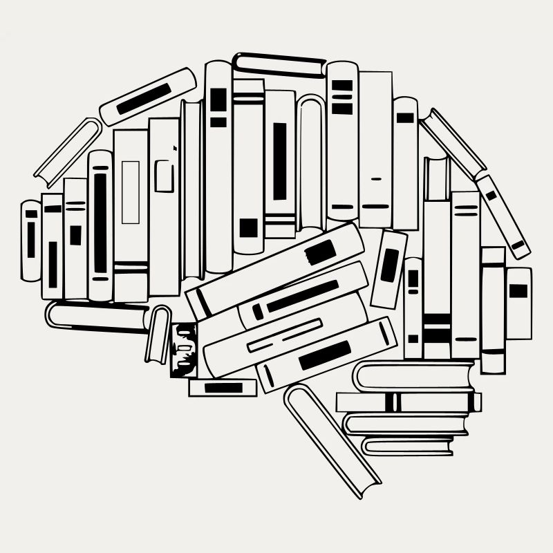 Brain from Books Knowledge