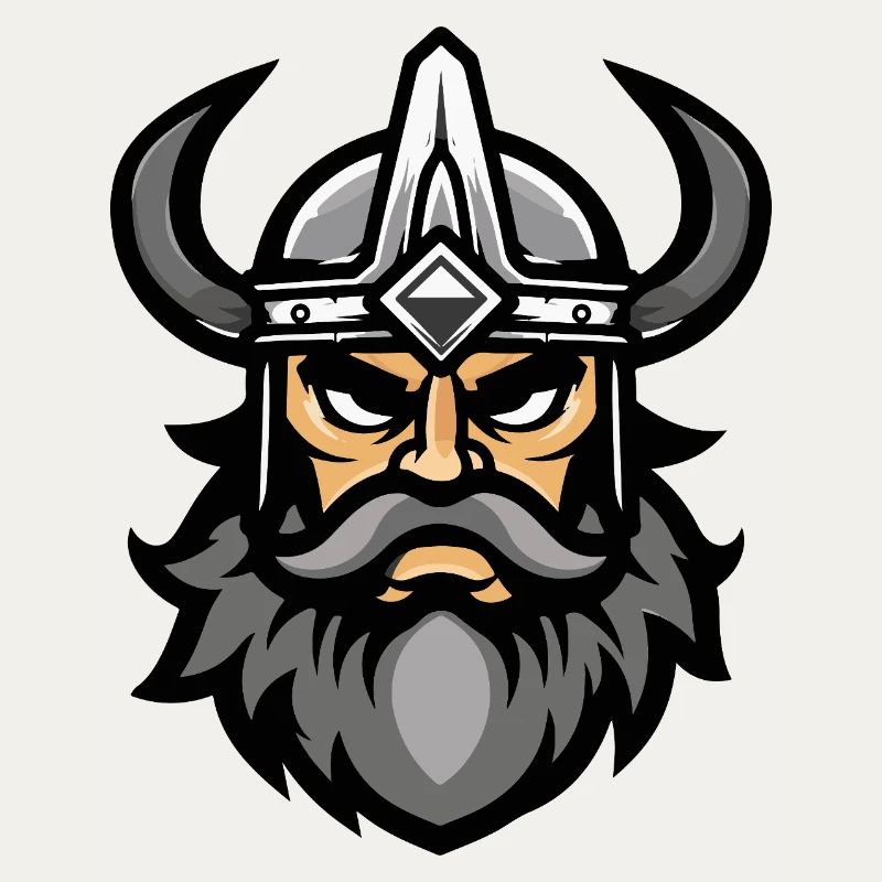 Wikinger Kopf Valhalla