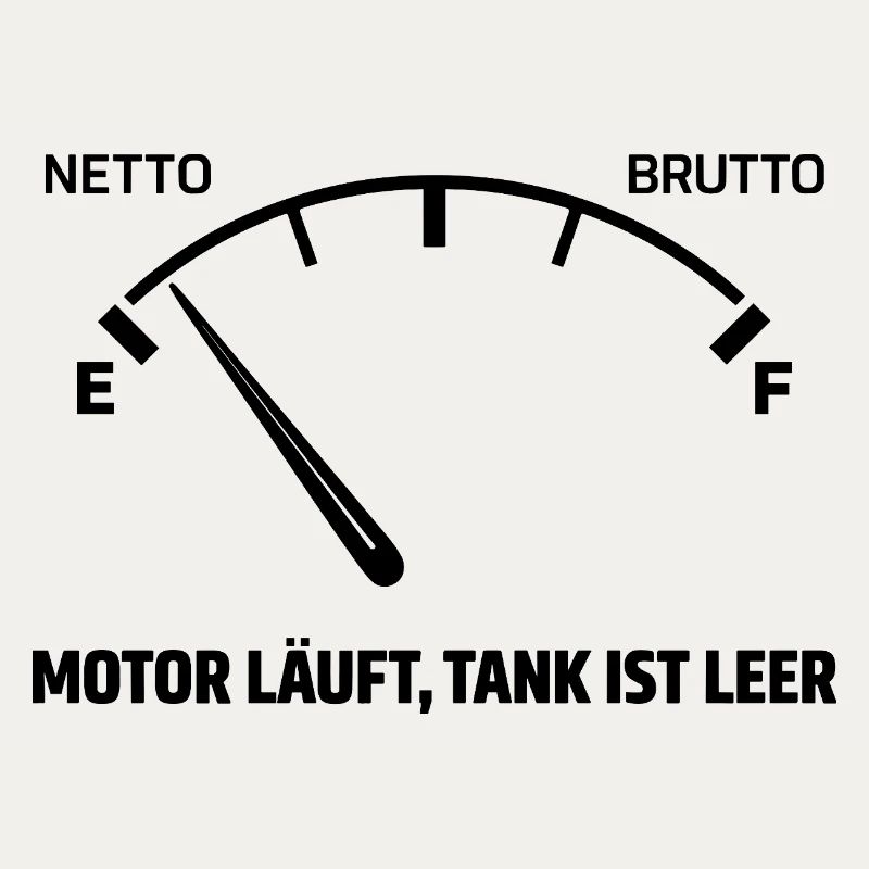 Engine runs tank empty