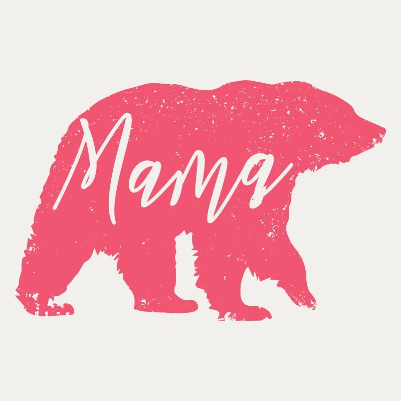 Mama Bär Pink – Süßes Muttertag Geschenk