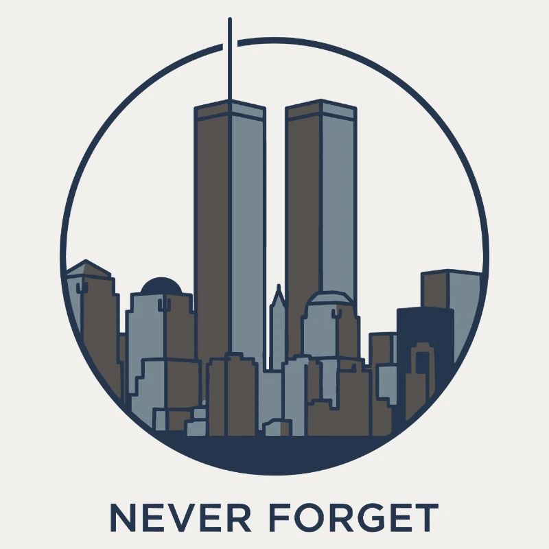 Never Forget Skyline Erinnerung