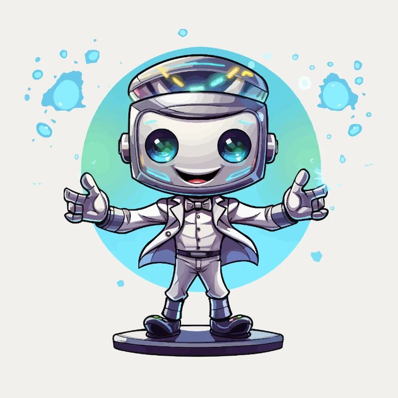 Small space robot in a suit