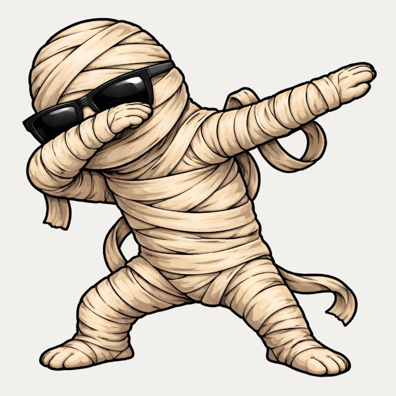 Dabbing Mummy