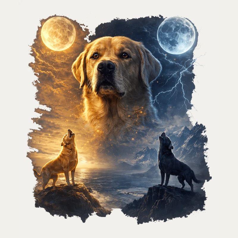Moon Guardian Labrador Retriever