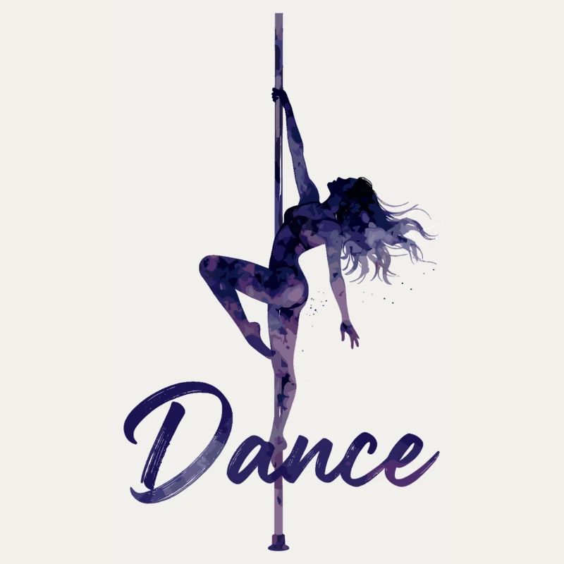 Poledance Silhouette – Elegante Pole Kunst