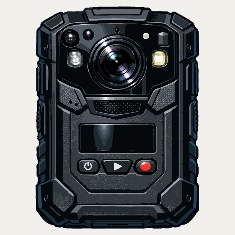 Rugged Action Cam Illustration