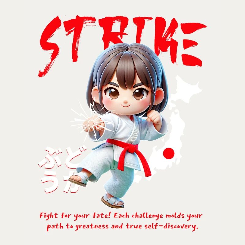 Chibi Karateheld Strike