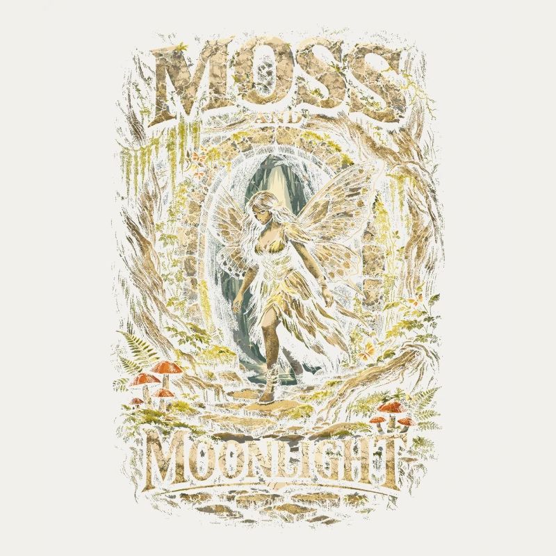 Fairycore Fee Gotisch Moss And Moonlight