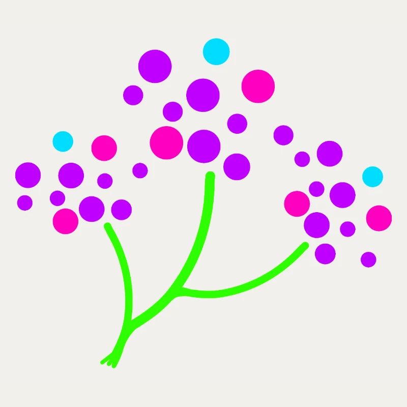 Branche Fleurs de Néon