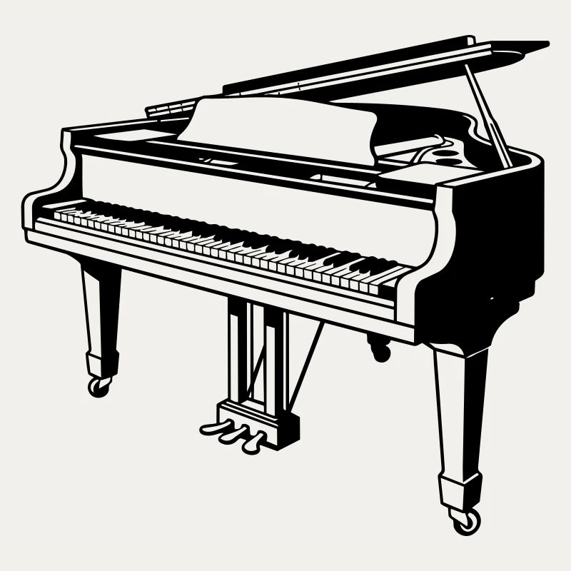 piano à queue piano