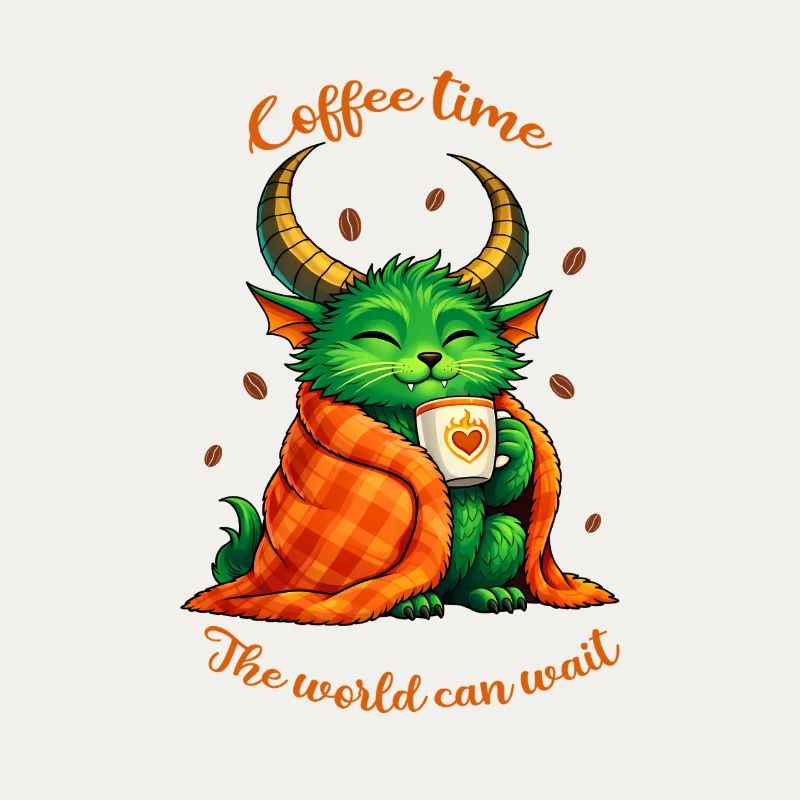 Kaffeezeit – Ein kleines Kaffeemonster