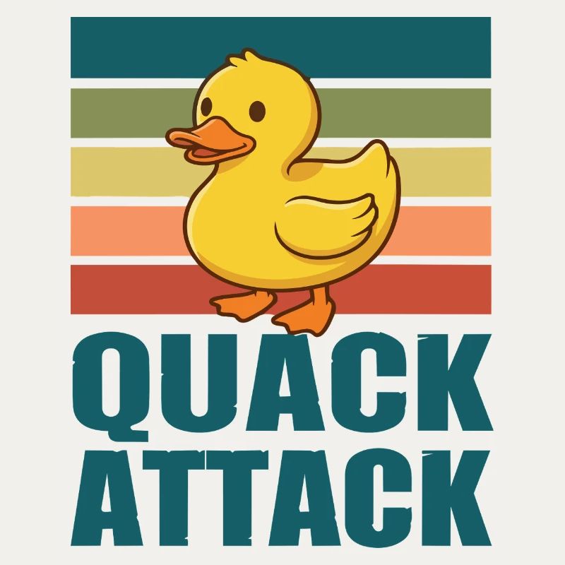 Quack-Angriffs-Ente