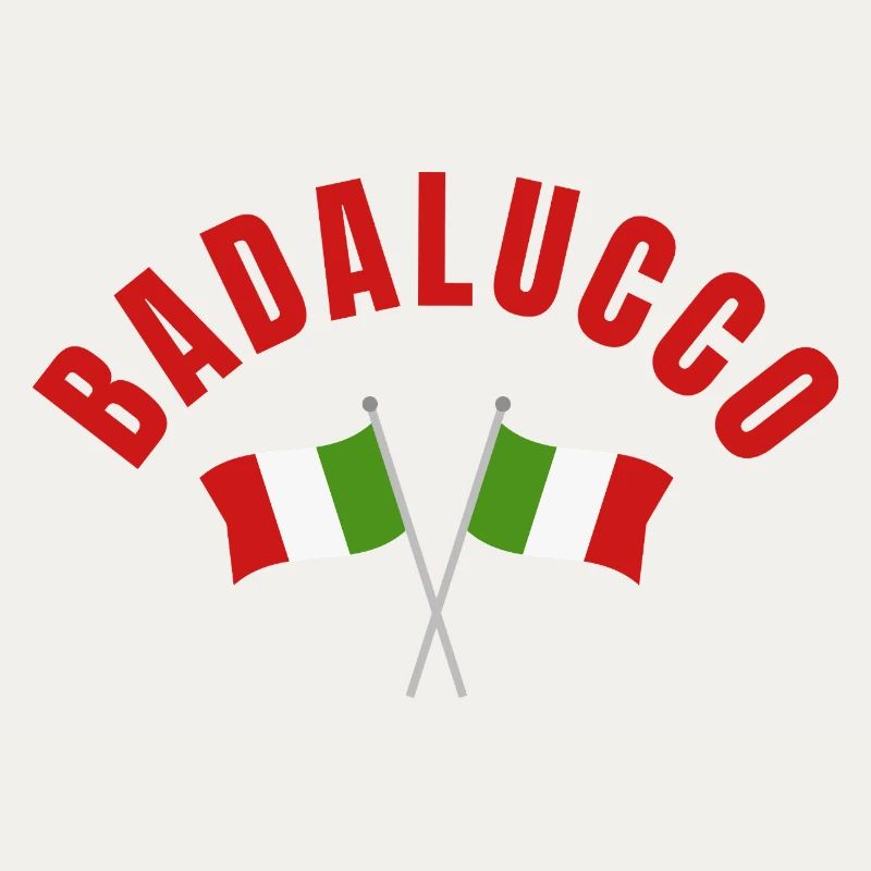 Badalucco Italian Flags Crest