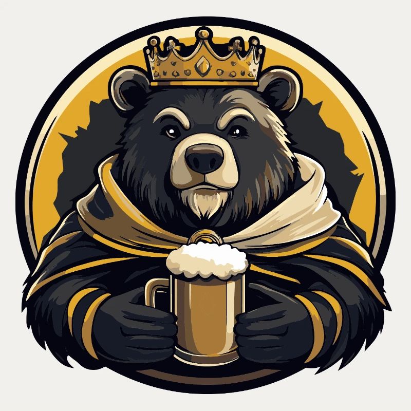 Bear Beer Funny