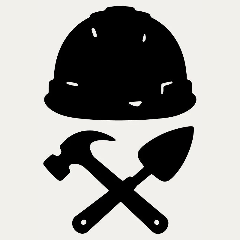 T-shirt Construction - Builder Tools Helmet