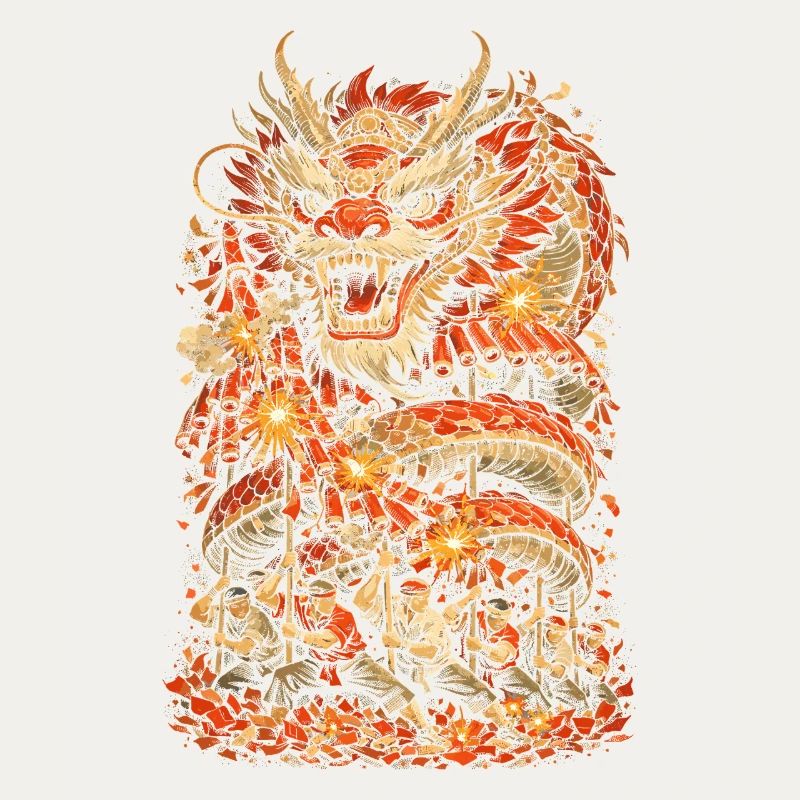 Dragon Dance Dragon Dance Fireworks