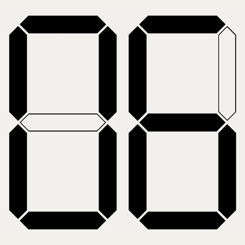 NUMÉRO 06 Cadeau d’anniversaire numérique de Zéro Six