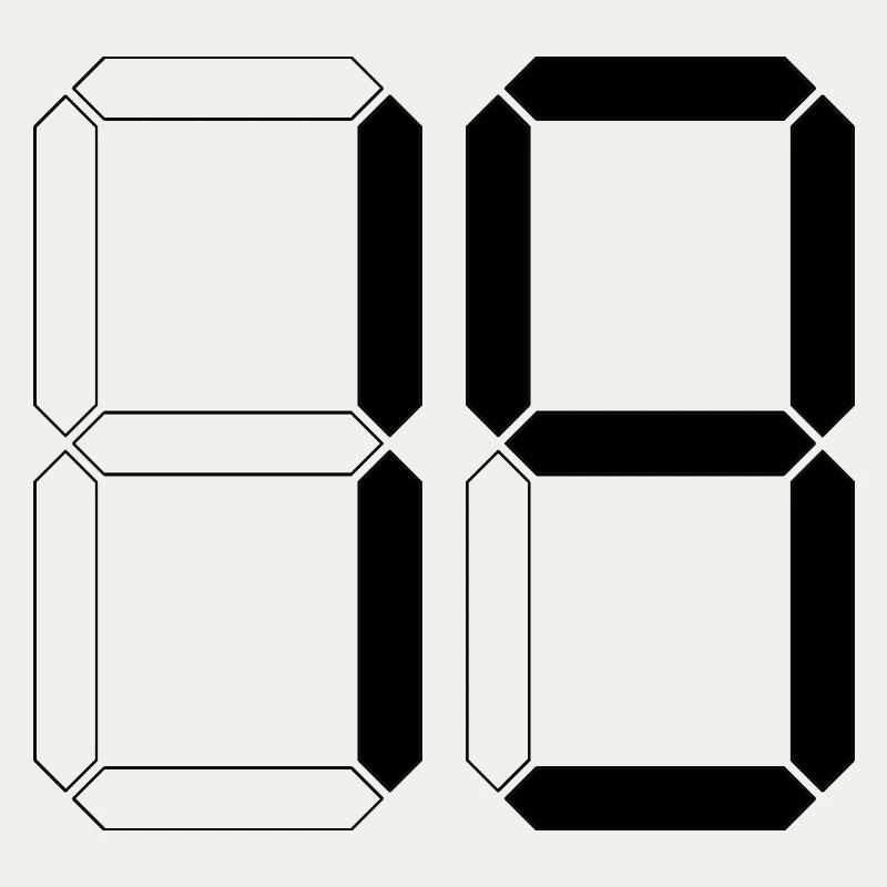 NUMBER 19 Nineteen Birthday Gift Digital