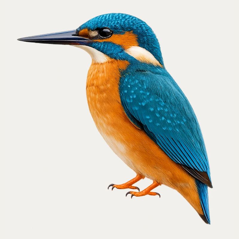 Bunter Eisvögel