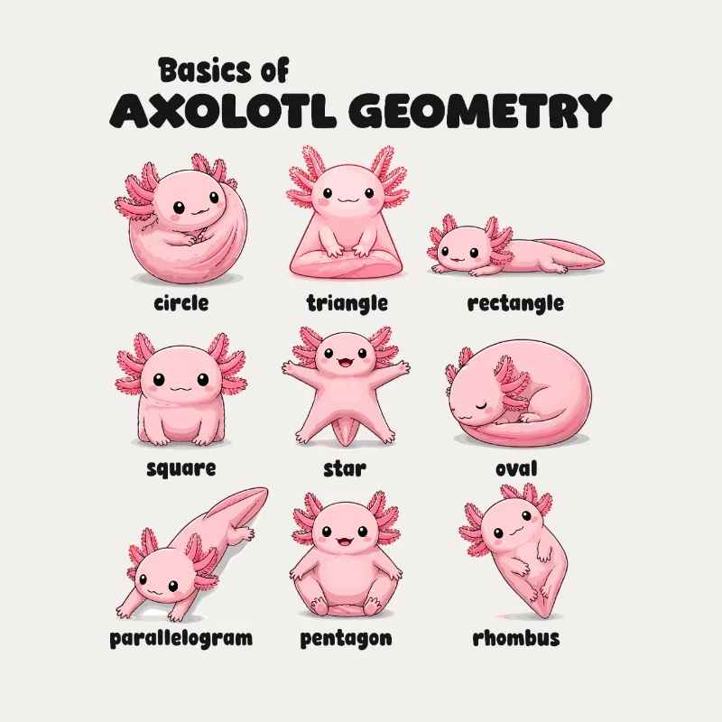 Axolotl Geometry Basics Funnier