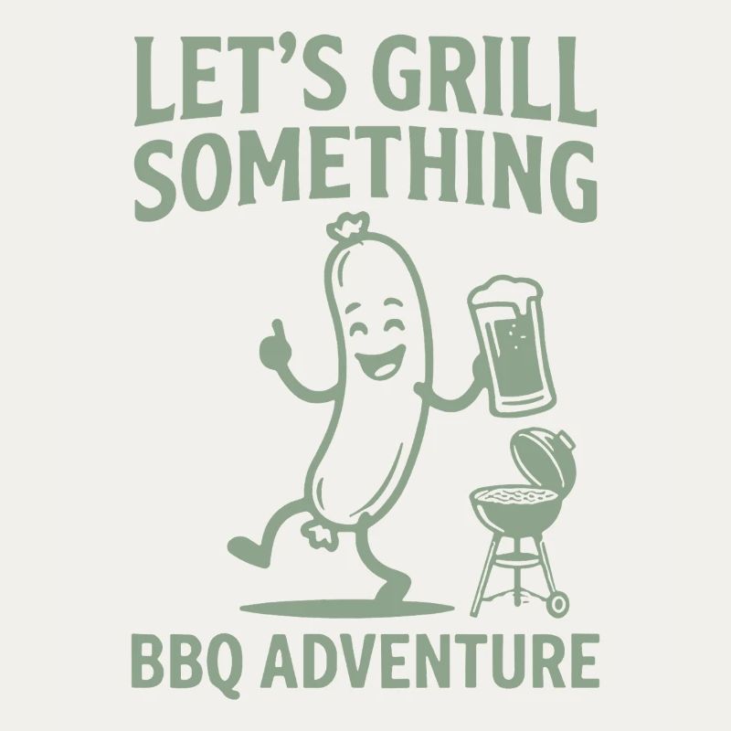 Grillons quelque chose d’aventure barbecue