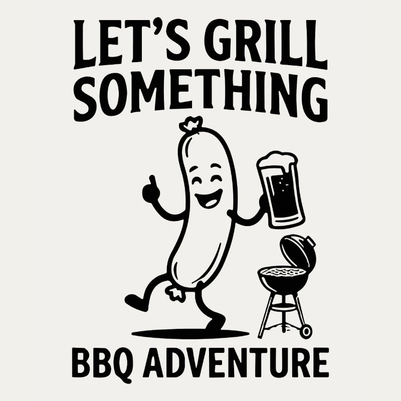 Grillons quelque chose d’aventure barbecue