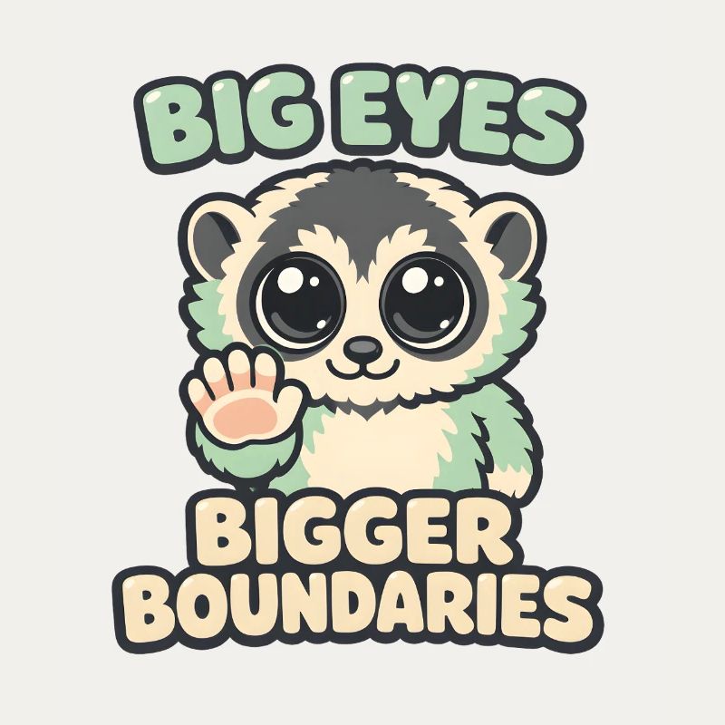 Big Eyes | Plum lori with borders