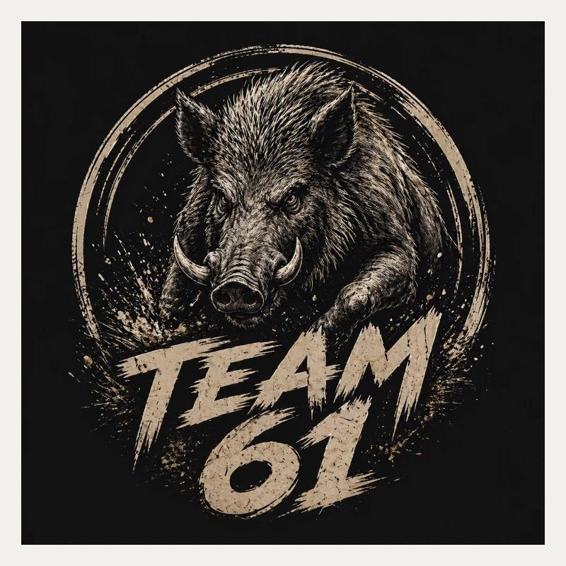 Team 61 Wild Boar Power Logo