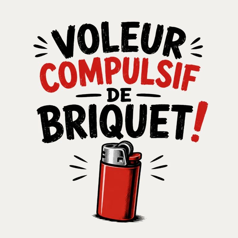 Voleur Compulsif de Briquet !