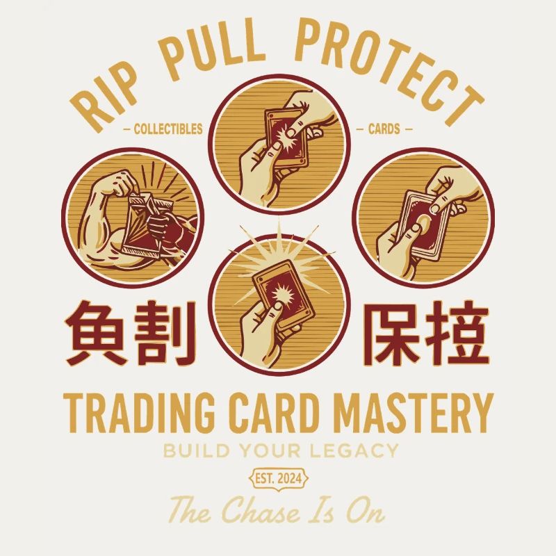 Rip Pull Protect Trading Card Mastery Build Your