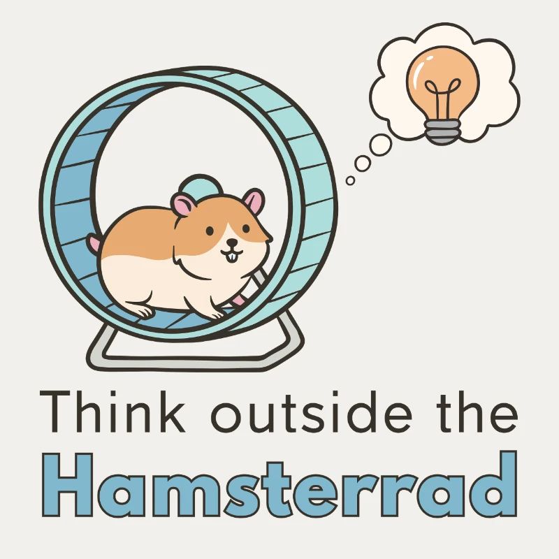 Think outside the Hamsterrad, think outside
