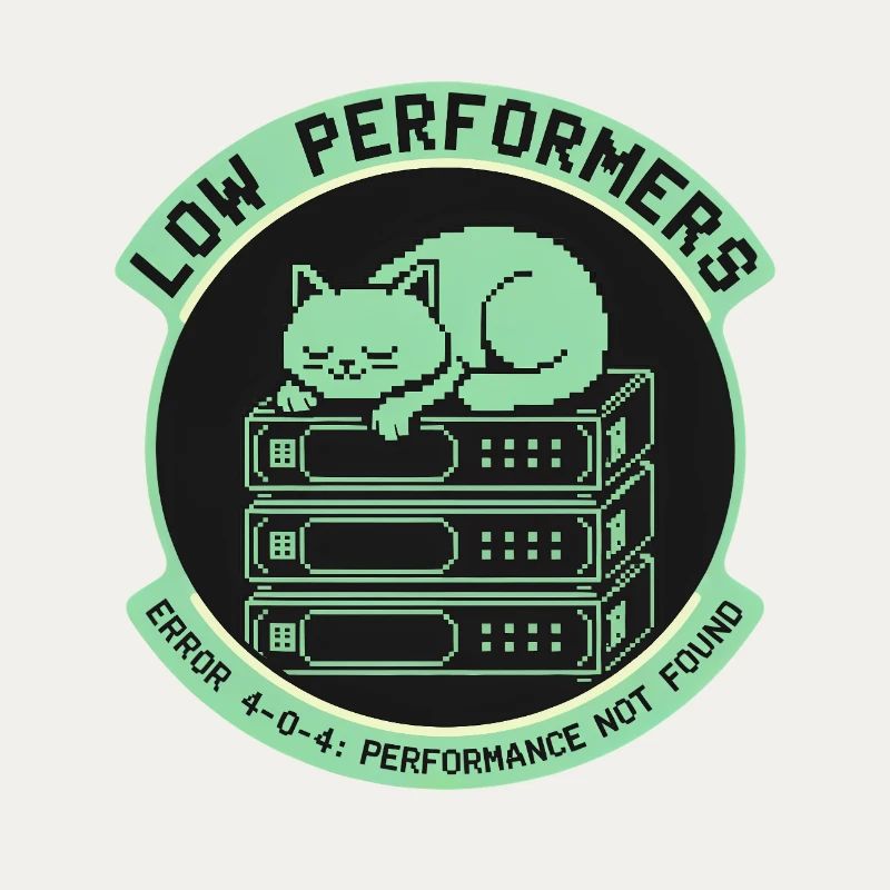Low Performers Katze Server Pixel Art