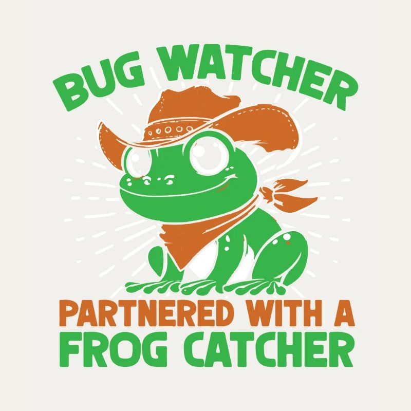 Frog Catcher Bug Watcher Partnered With Catcher