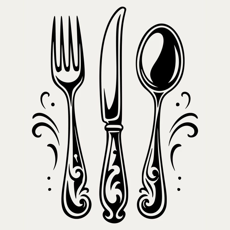 couverts de table