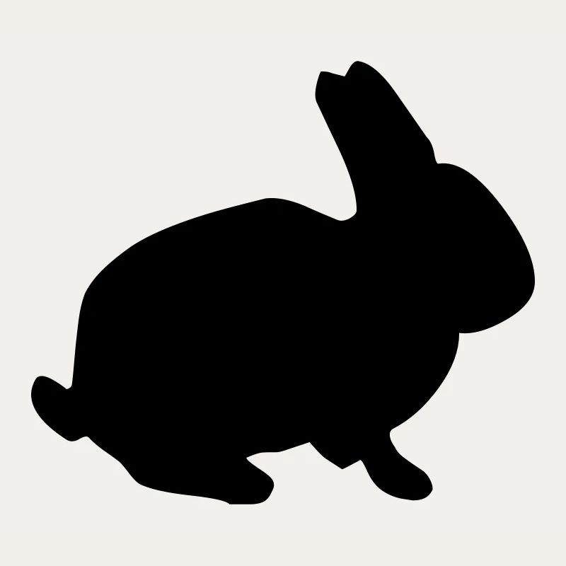 Hasen Silhouette