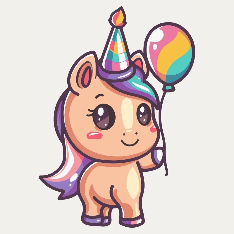 Pferd Geburtstag Comic