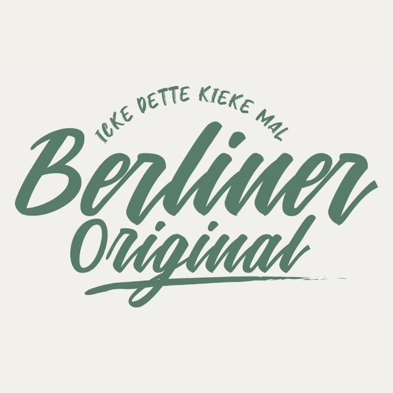 Lettrage original de Berlin