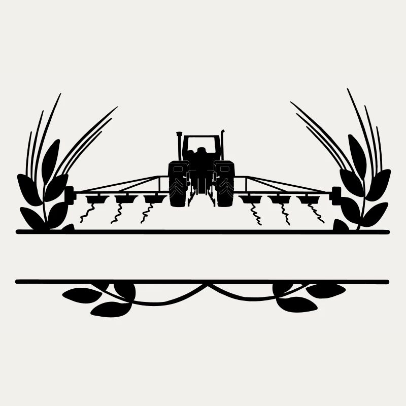 Ackerbau Traktor Getreideanbau