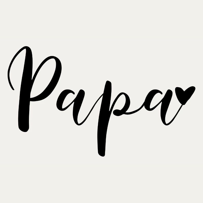 Papa Herz Geschenkidee