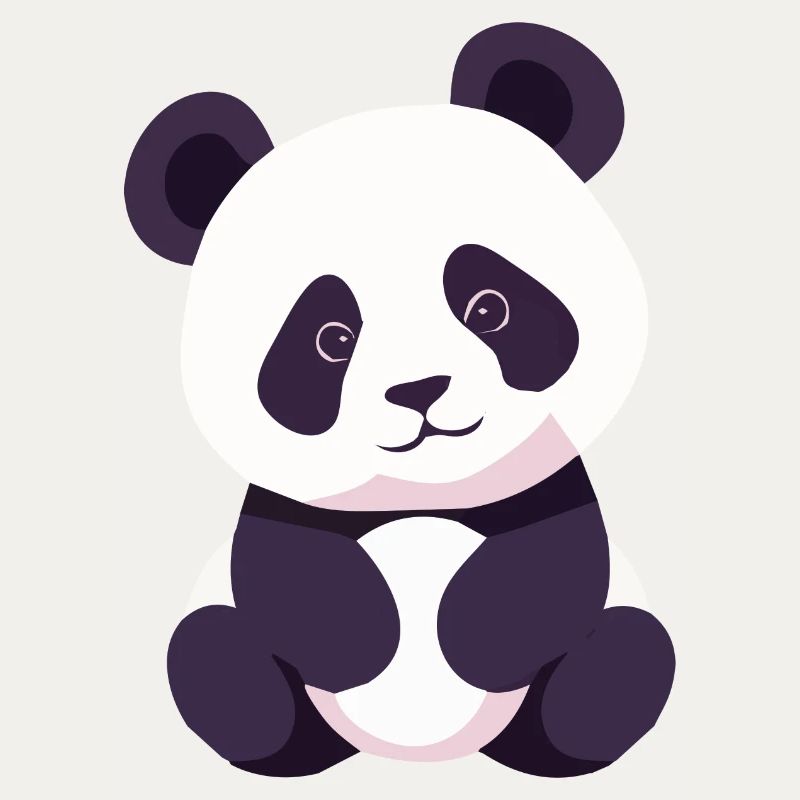 Garde de bébé panda