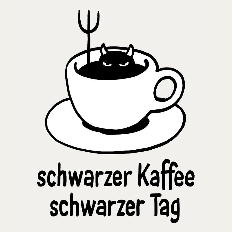 schwarzer Kaffee – schwarzer Tag
