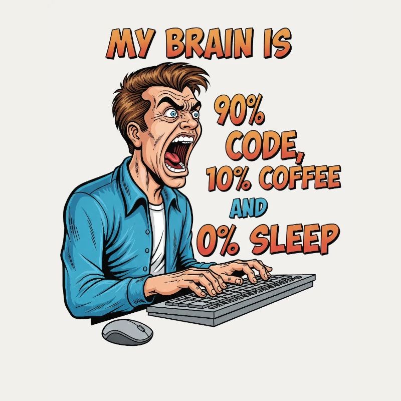 0 % de sommeil : code et puissance du café !