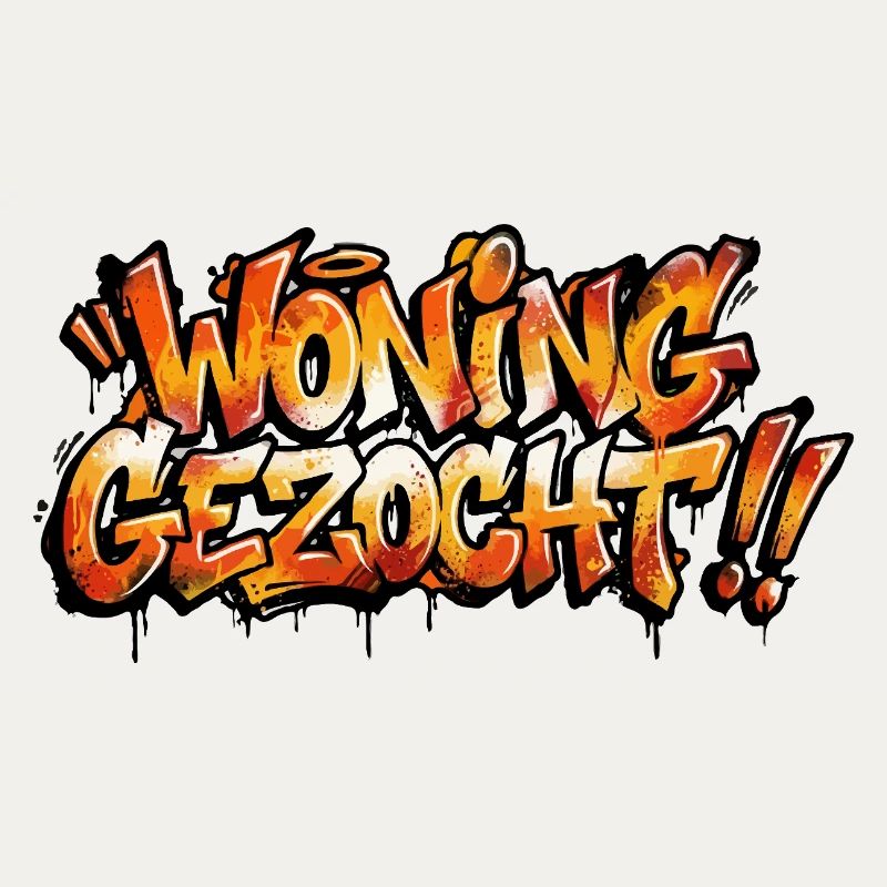 Graffiti-Text von Eigentum gesucht