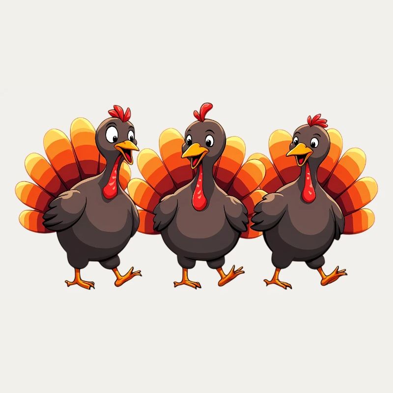 Bébé dinde de Thanksgiving