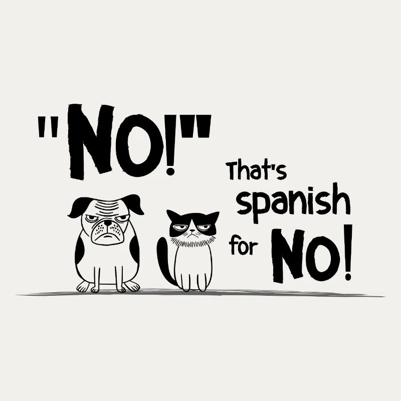 Nope. Not Today. – Sarkastischer Statement Spruch